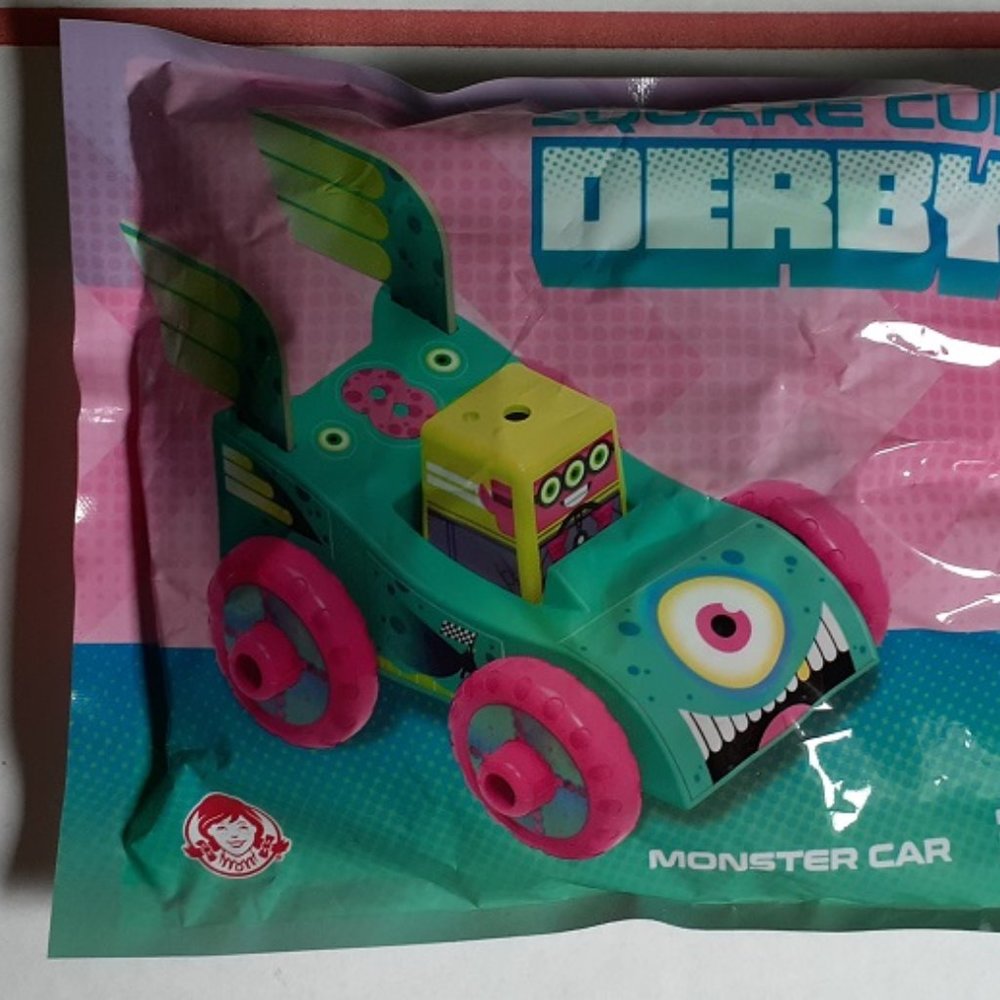 Square Cup Derby Monster Car Toy age 3+ New